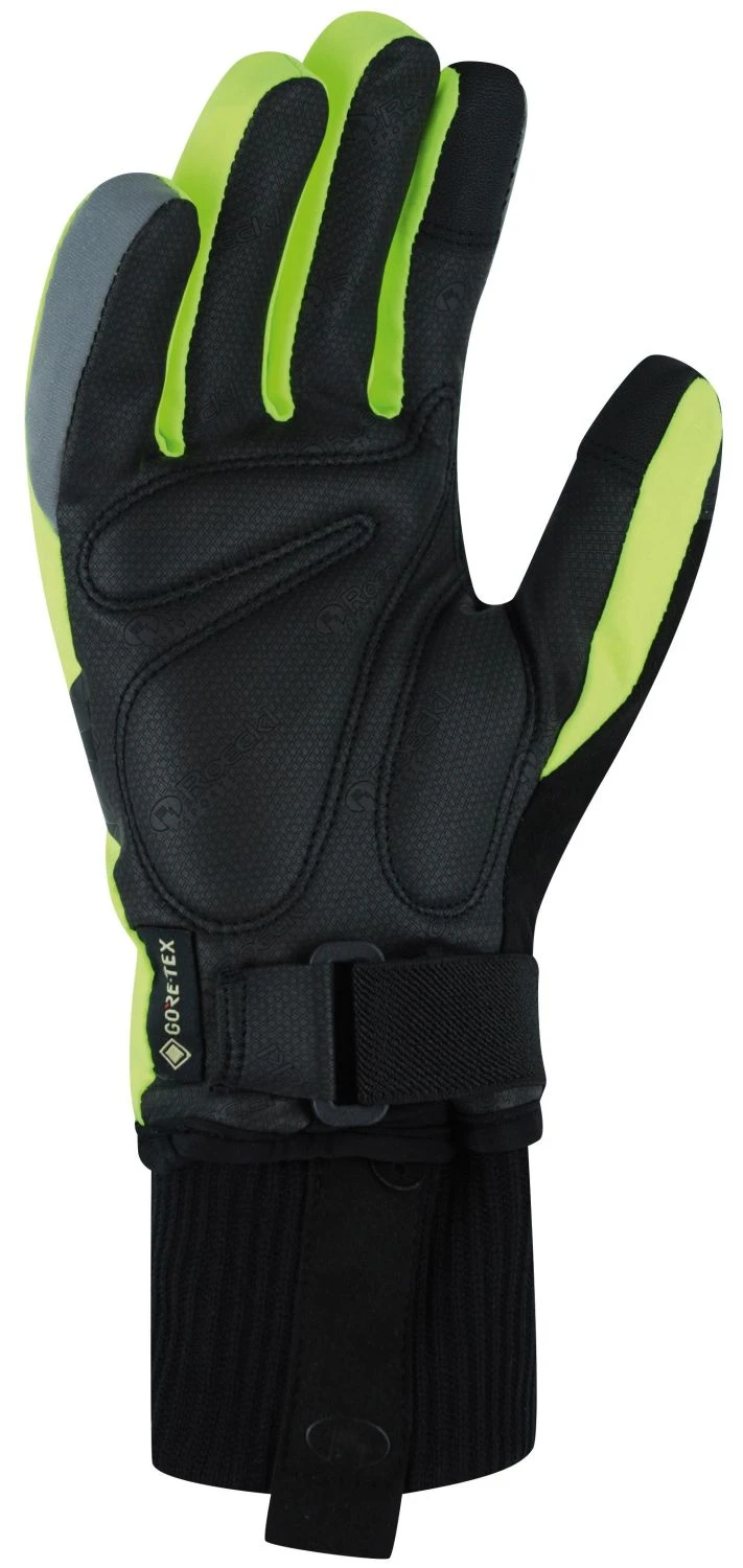 Roeckl Vaduz GTX Winter-Fahrradhandschuh - Neon Yellow - Image 2