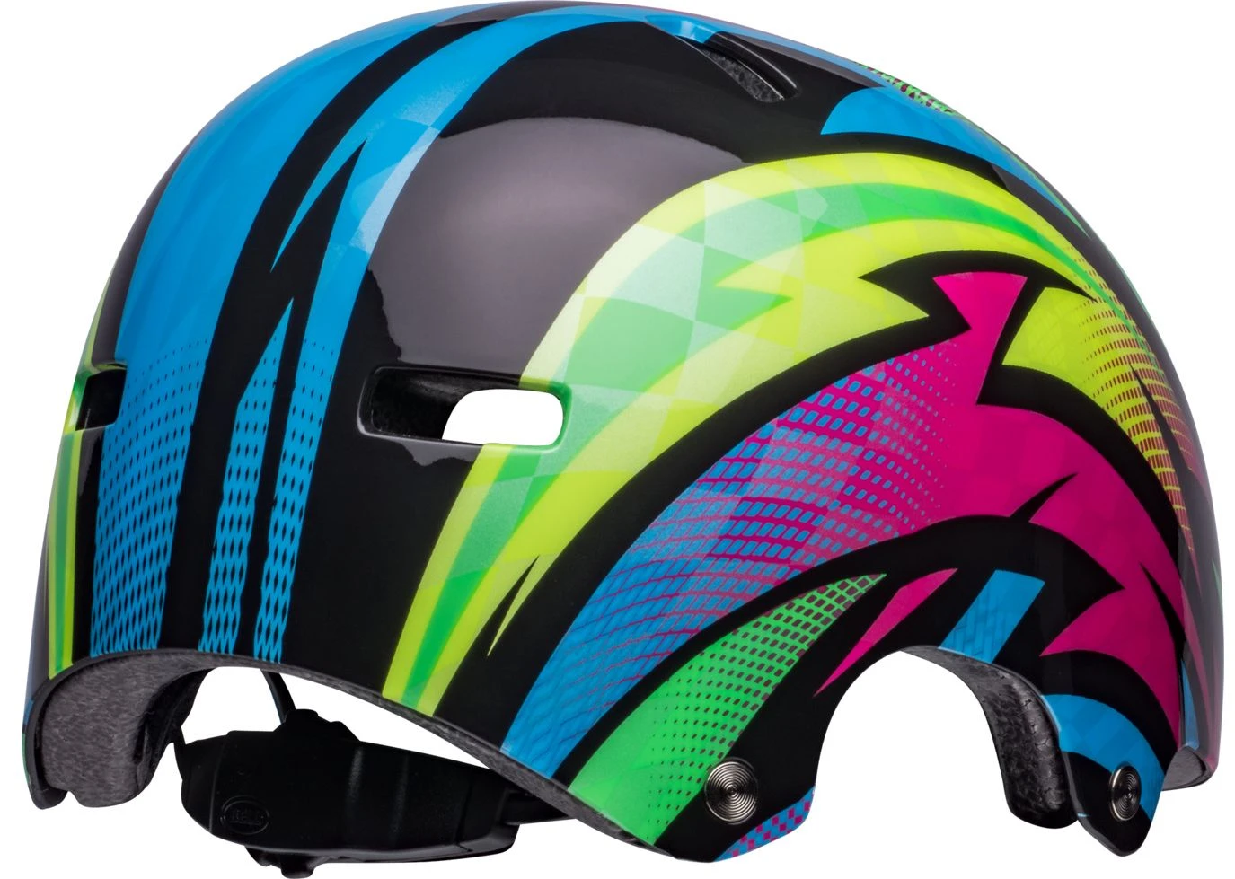 Bell SPAN Skaterhelm & Fahrradhelm-gloss Blue/magenta Psycho - Image 4