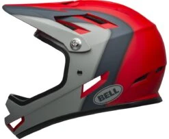 Bell Sanction BMX Downhill-Helm - Presences Mat Crim/slate/dark Grey