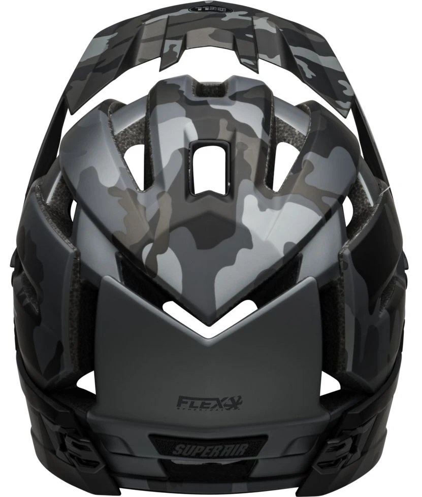 Bell Super Air R Spherical MIPS Downhill/BMX Race Helm- Mat/gloss Black Camo - Image 3
