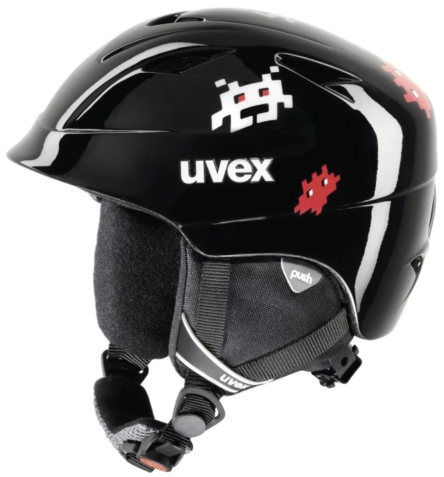 Uvex Airwing 2 Kinder-Skihelm - Black Pacman