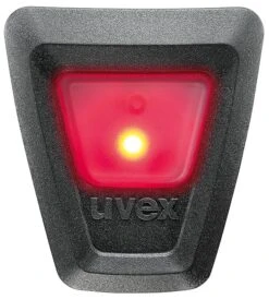 Uvex Active/touring Plug-In LED Xb 052 Fahrrad-Helmrücklicht - Rot