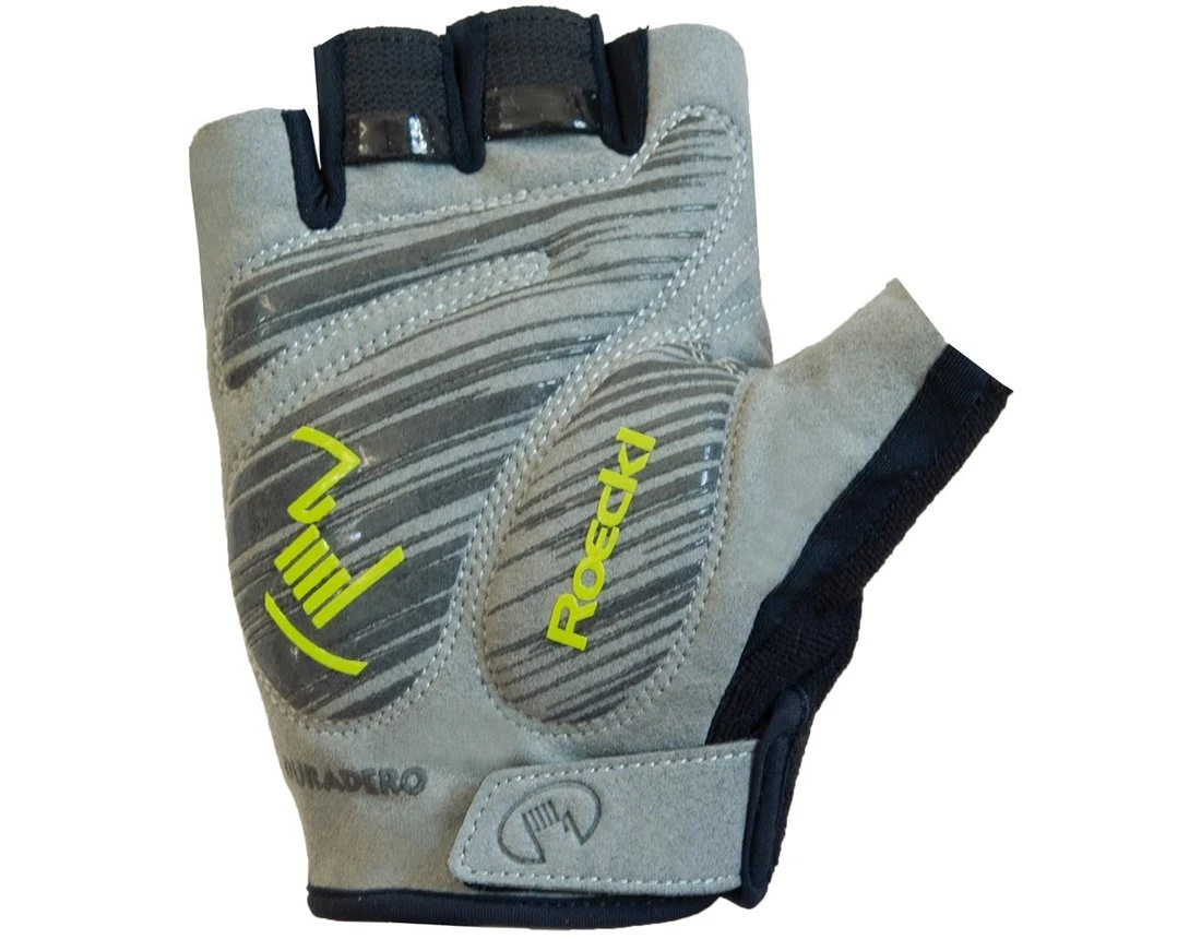 Roeckl Biel Fahrradhandschuh - Black-lime - Image 2