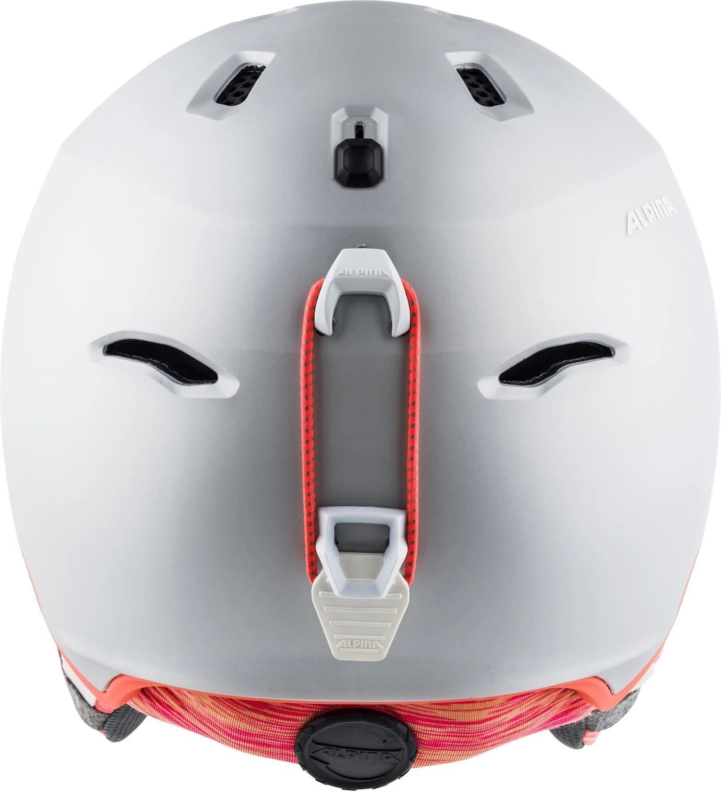 Alpina MAROI Skihelm - Silver-flamingo Matt - Image 3