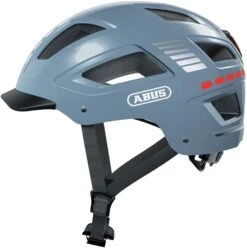 ABUS Hyban 2.0 LED Fahrradhelm - Signal Glacier Shiny