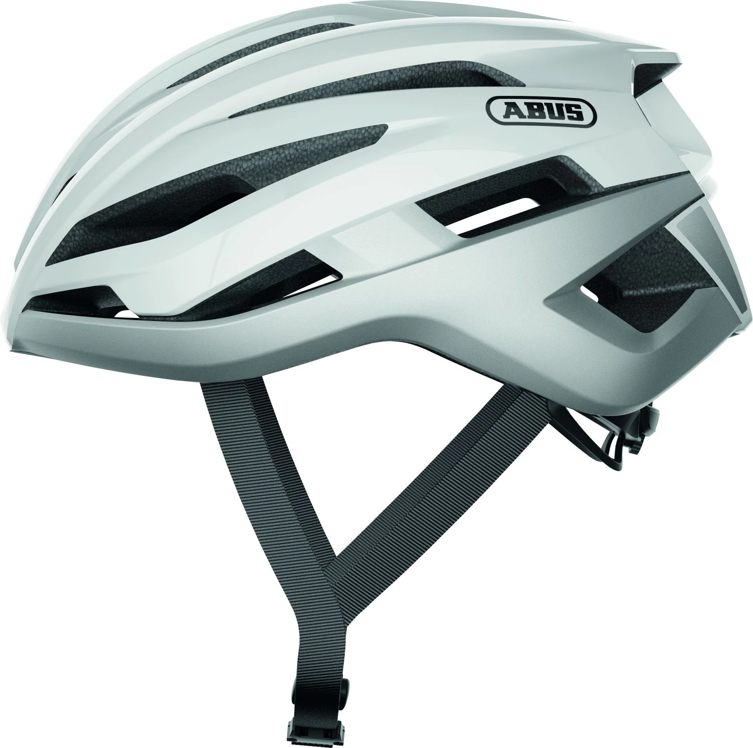 ABUS Stormchaser Rennradhelm - Polar White