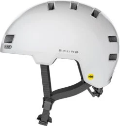 ABUS Skurb MIPS Fahrradhelm Skatehelm-polar White