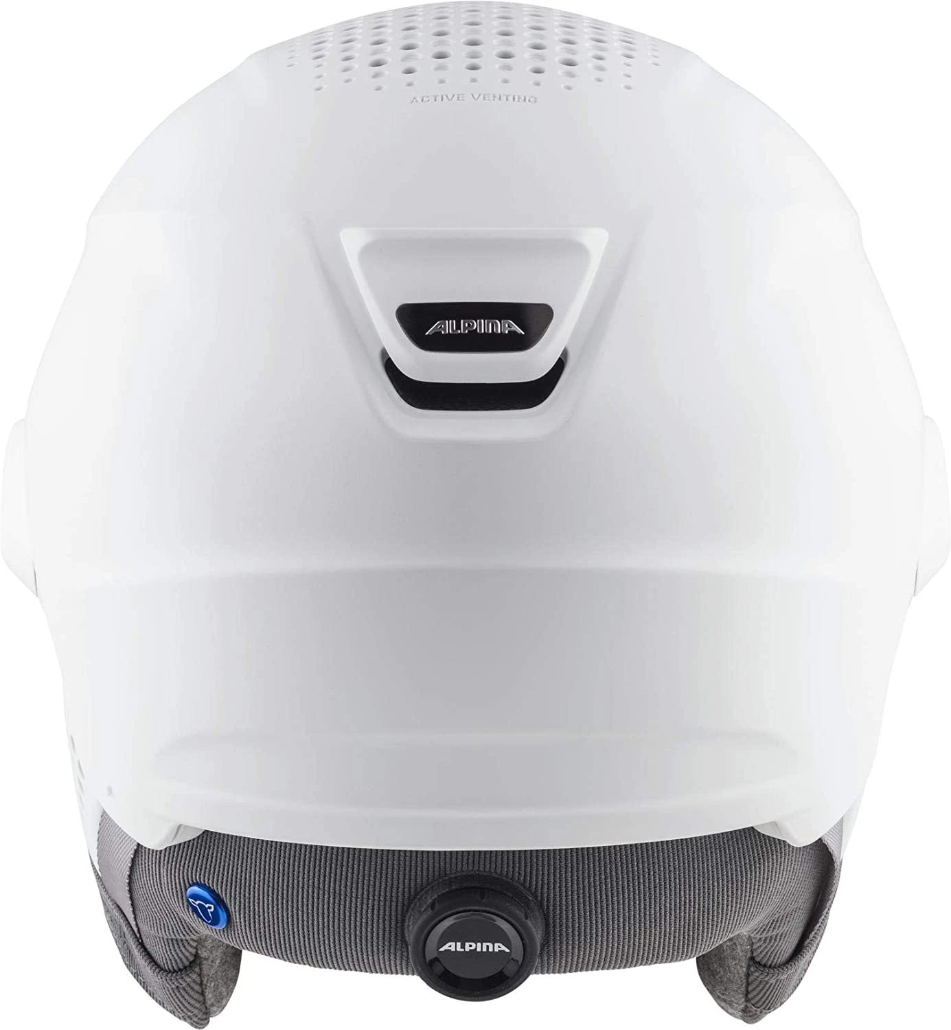 Alpina ALTO V Visier Skihelm - White Mat - Image 4