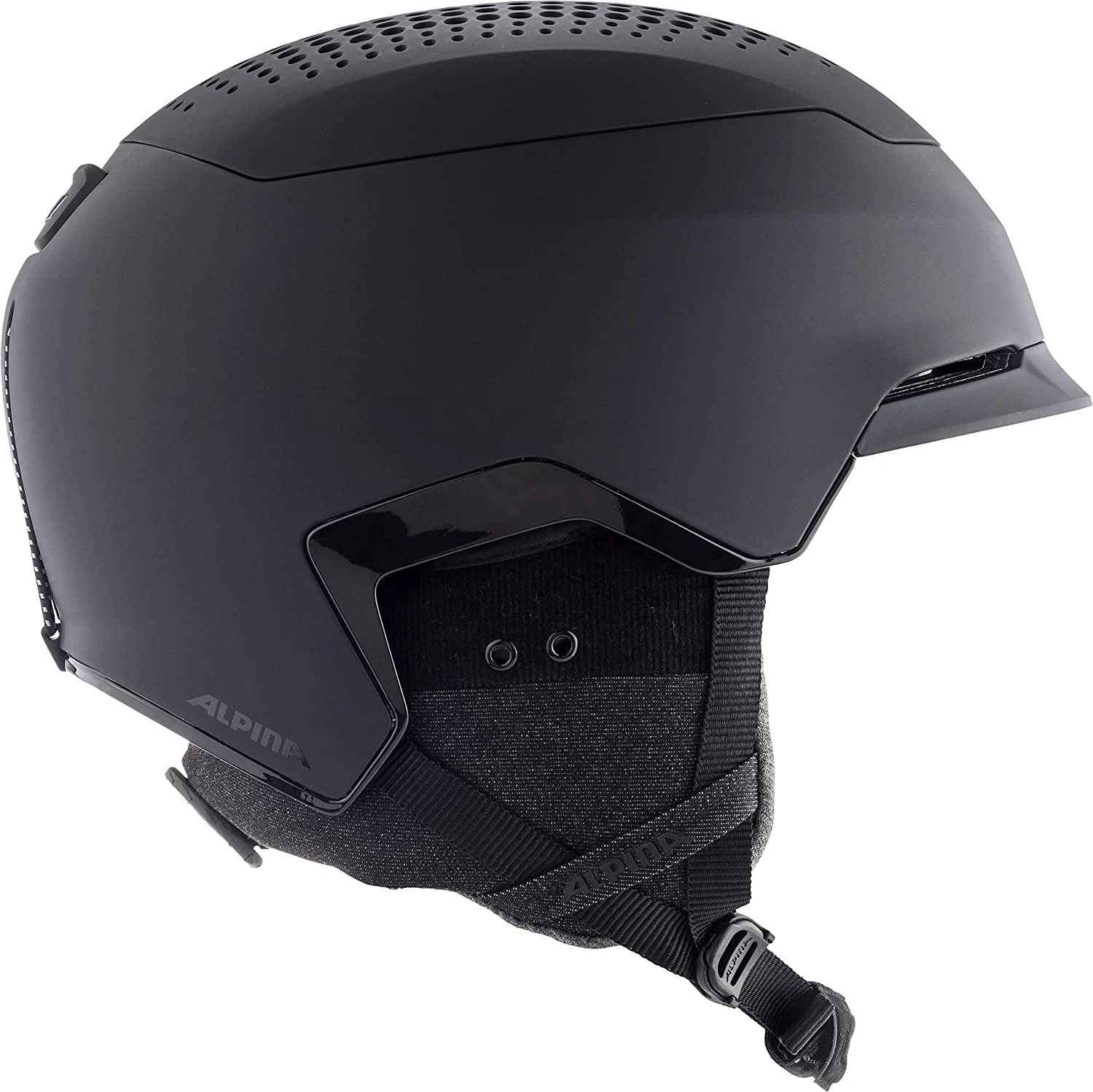 Alpina Banff MIPS Skihelm - Black Mat - Image 3