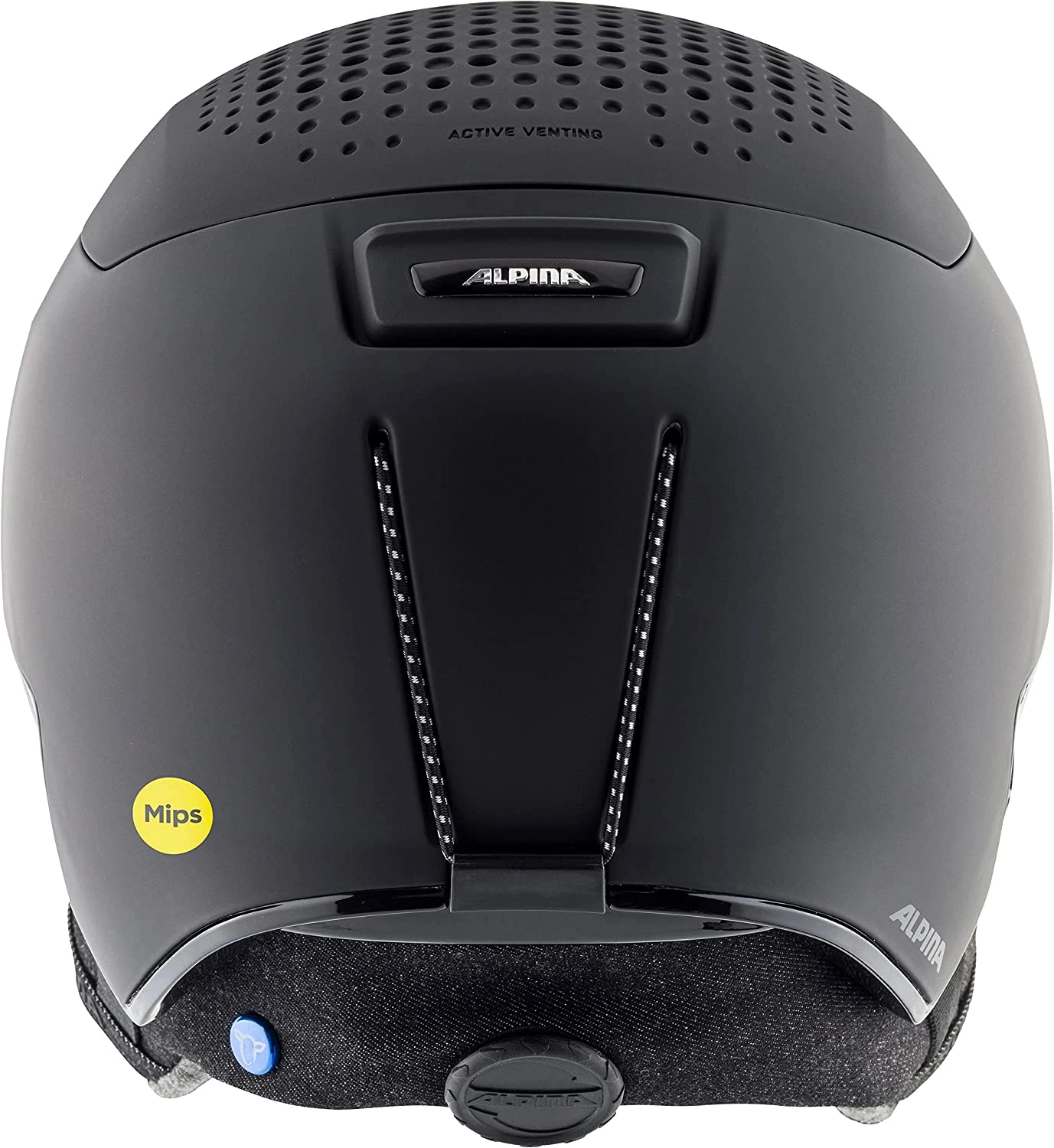 Alpina Banff MIPS Skihelm - Black Mat - Image 4