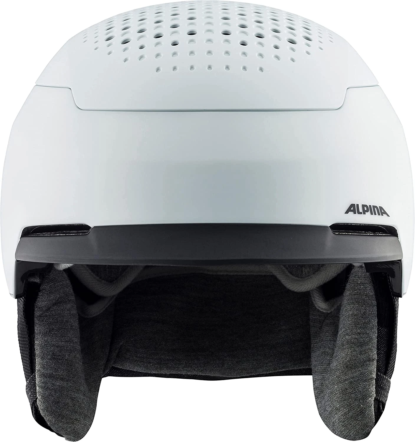 Alpina Banff MIPS Skihelm - White Mat – Bild 2