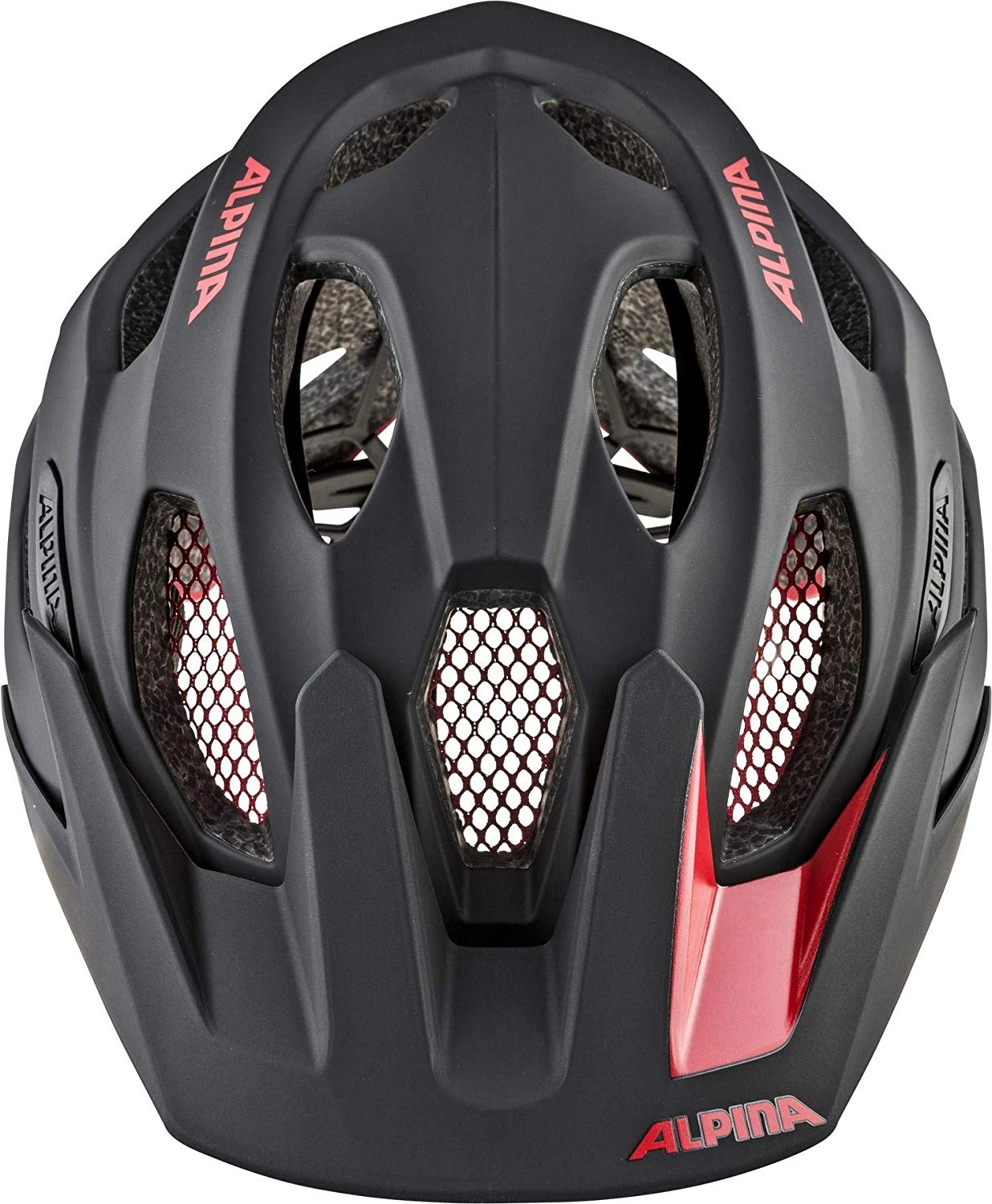 Alpina Carapax 2.0 Mountainbike Helm - Black Red - Image 2
