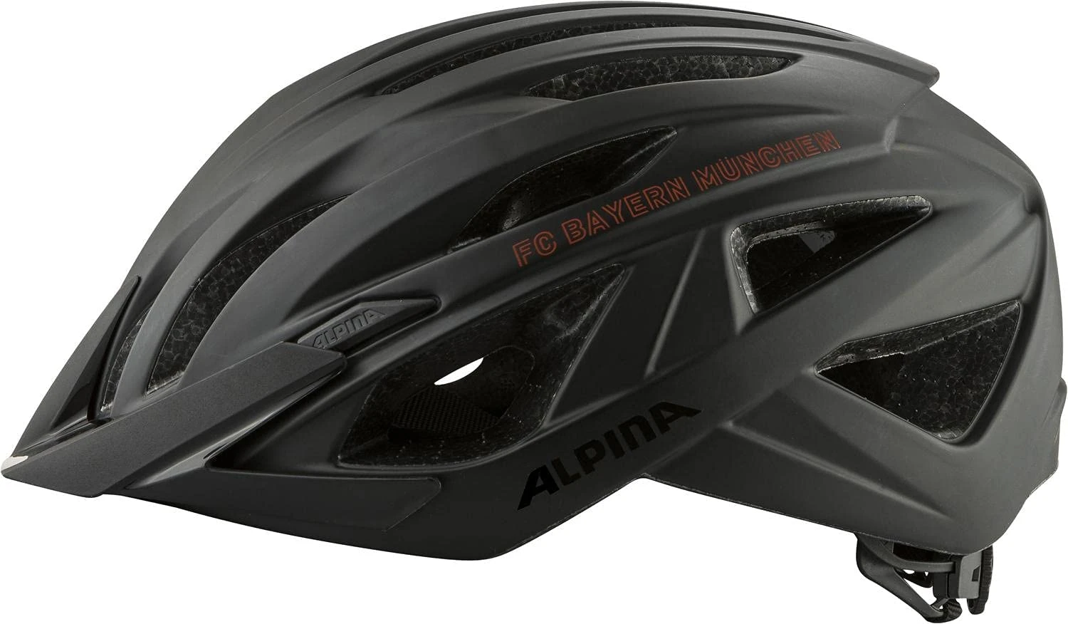 Alpina Parana FCB Fahrradhelm - Black Mat - Image 3