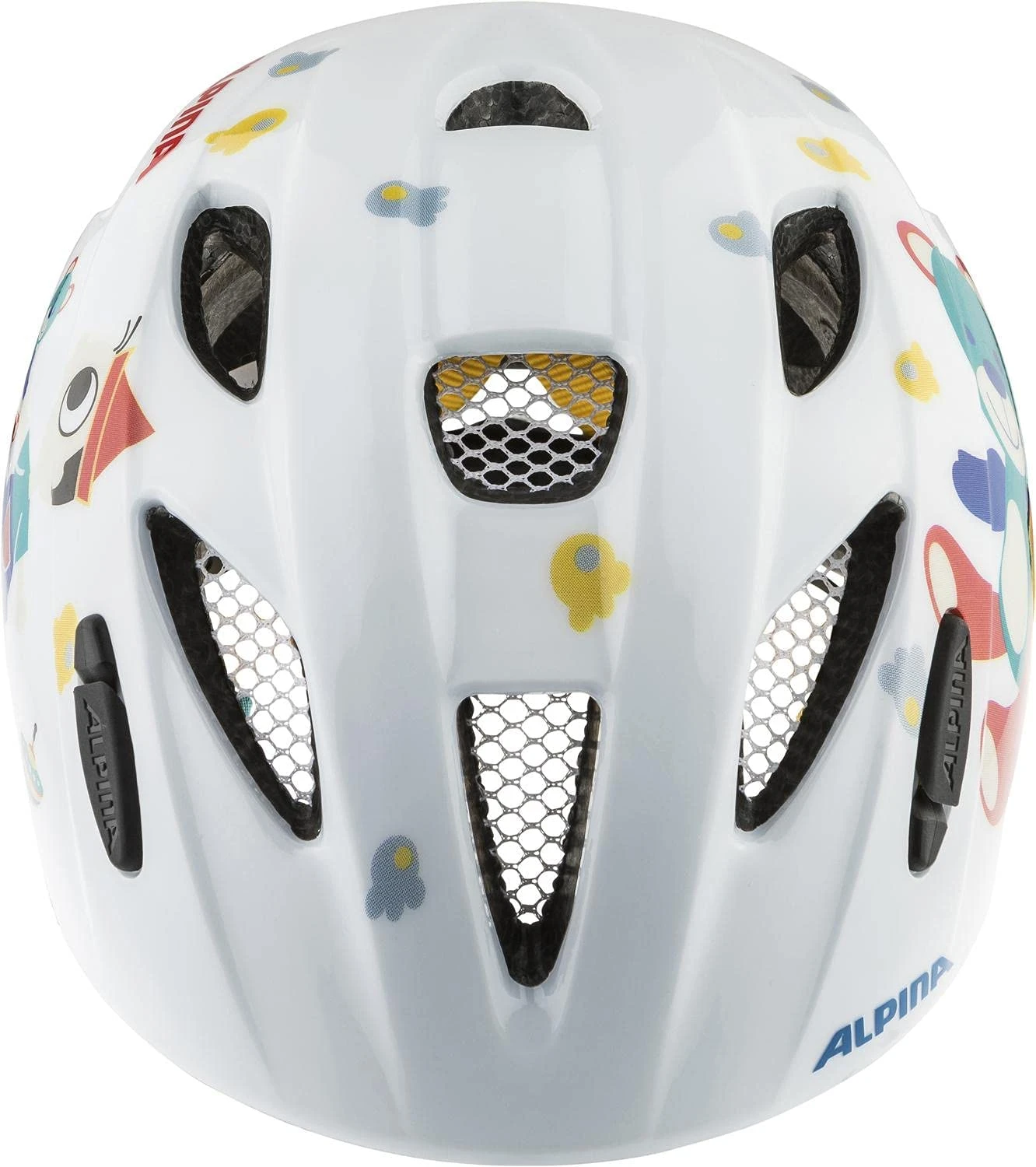 Alpina Ximo Kinder Fahrradhelm - White Bear Gloss - Image 2