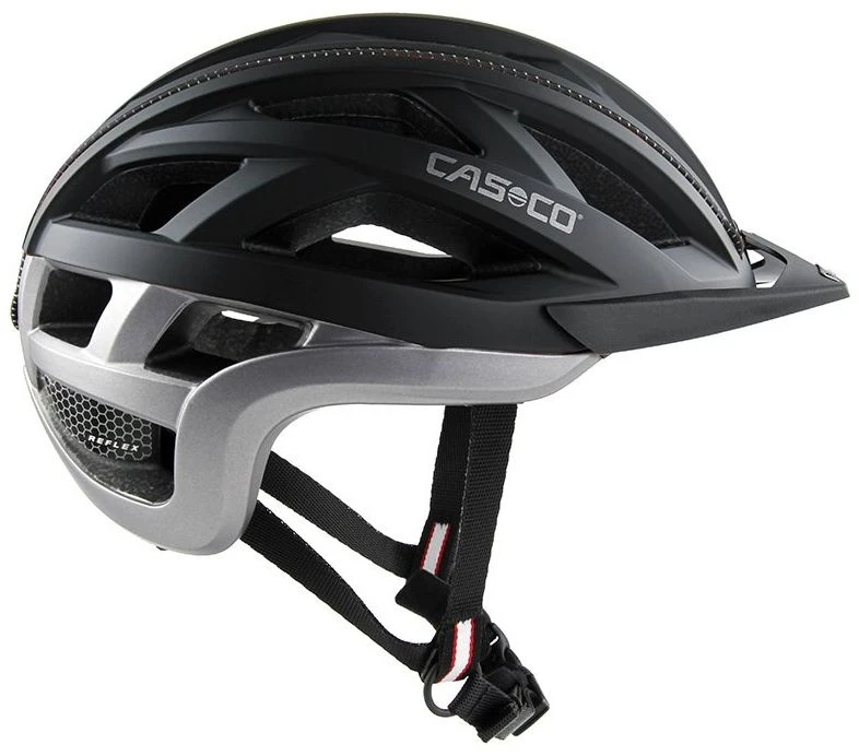 CASCO Cuda 2 Fahrradhelm - Schwarz-anthrazit Matt
