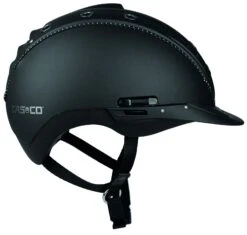 CASCO Mistrall-2 Reithelm - Schwarz Mat (VG1-Norm)