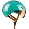 CASCO Roadster Plus Visier Fahrradhelm - Jade Glanz