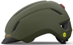 Giro Caden II LED Fahrradhelm - Matte Trail Green