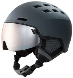 HEAD RADAR Visier-Skihelm - Grey Mat