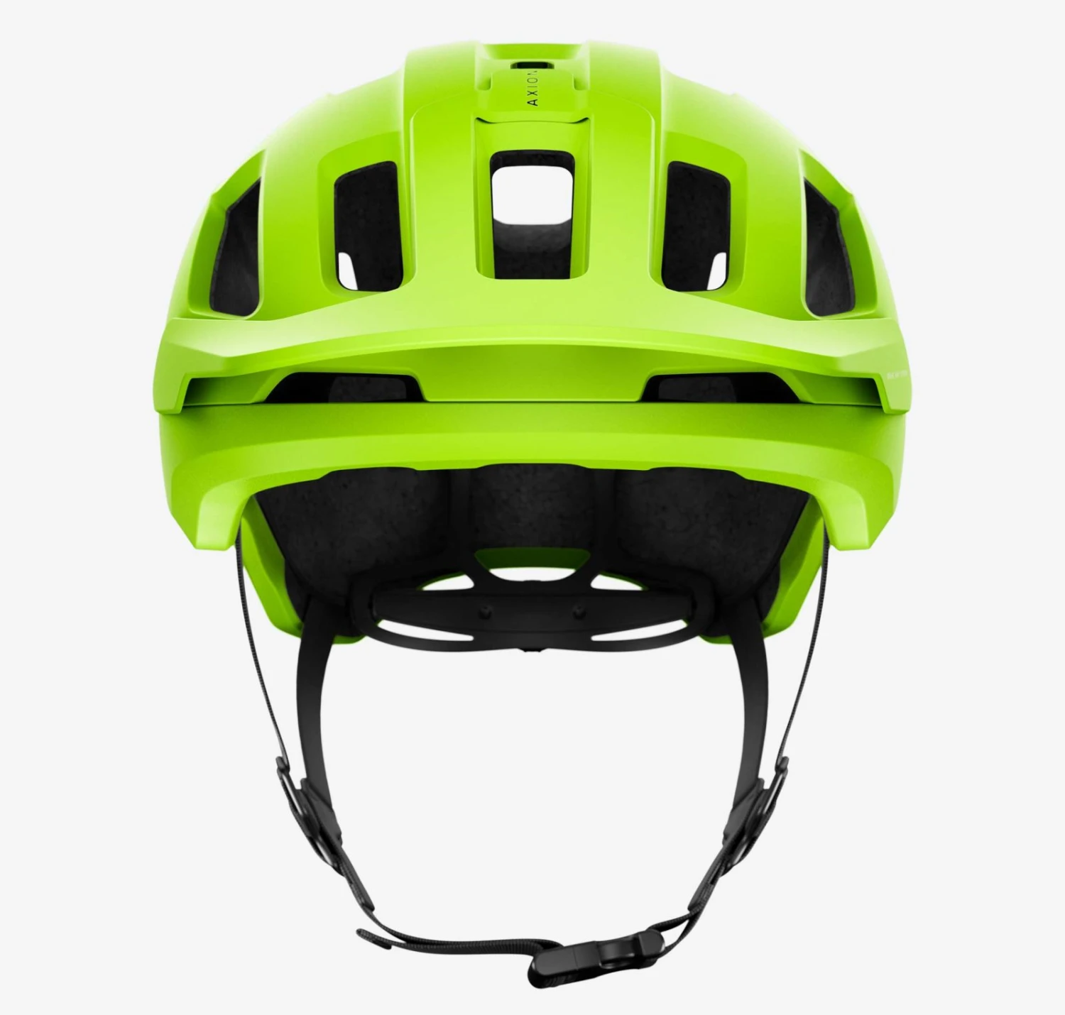 POC Axion Spin MTB-Fahrradhelm-Helm - Fluorescent Yellow/Green Matt - Image 2