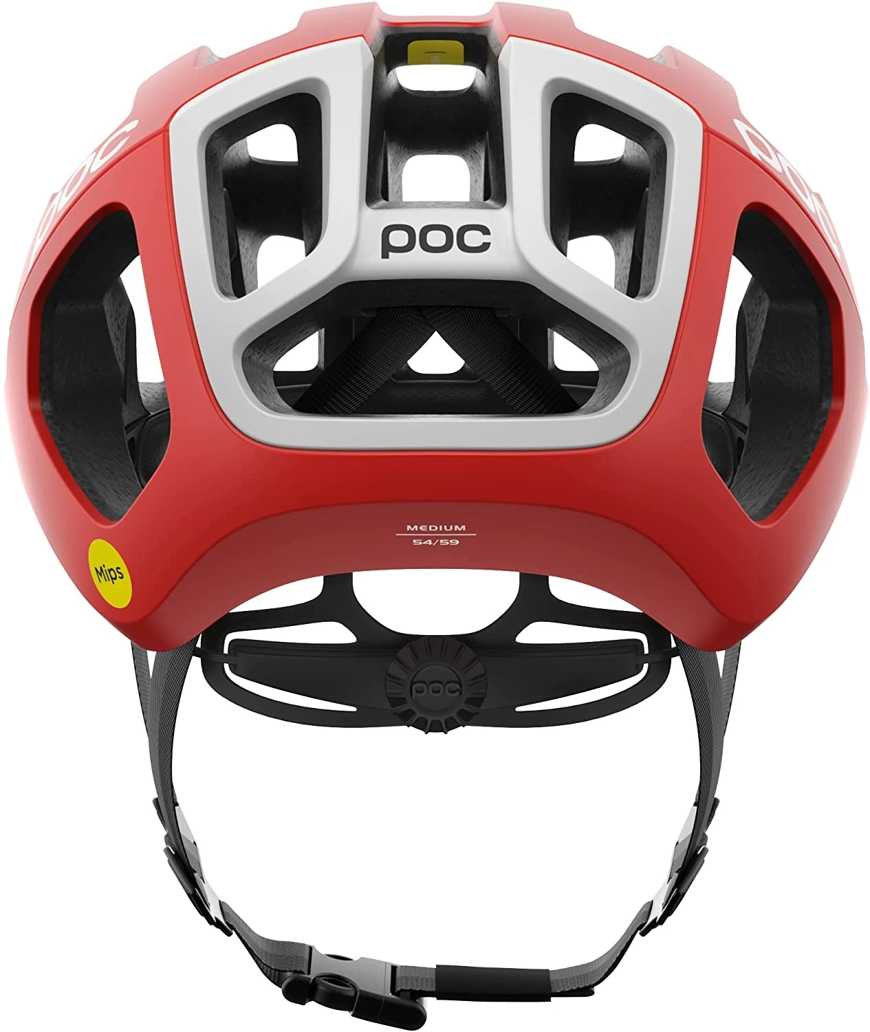 POC Ventral Air MIPS Rennradhelm - Prismane Red Matt - Image 4
