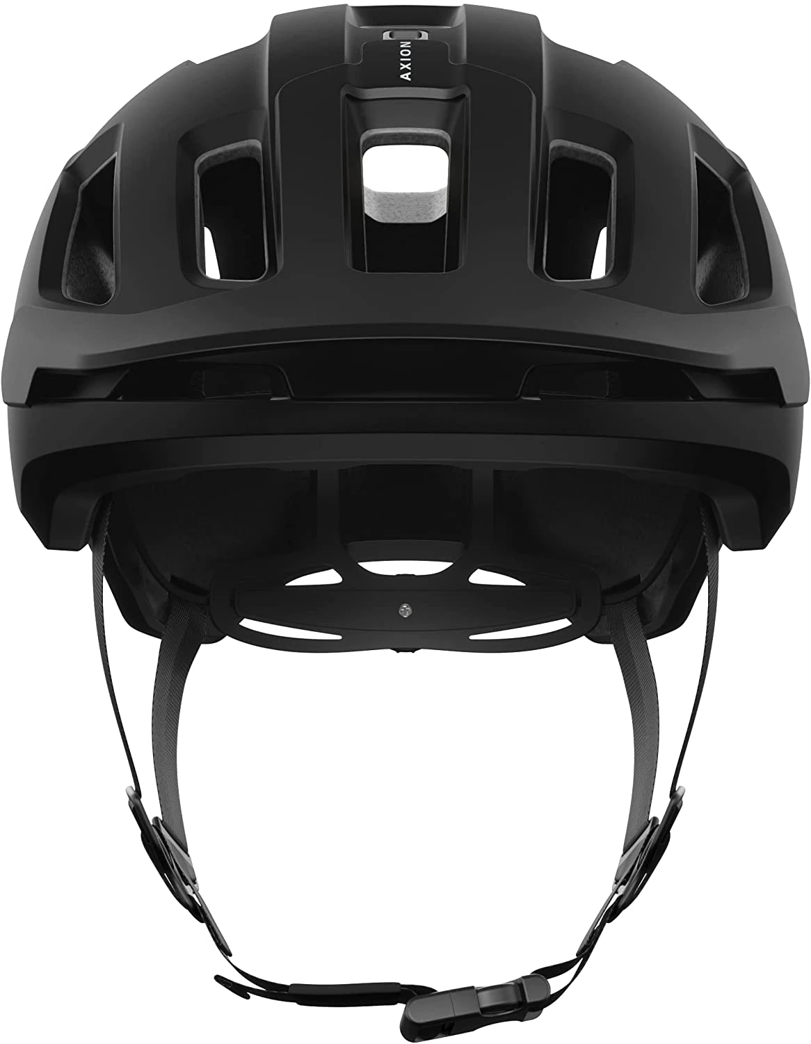 POC Axion Race MIPS MTB-Fahrradhelm-Helm - Uranium Black Matt/Hydrogen White - Image 2