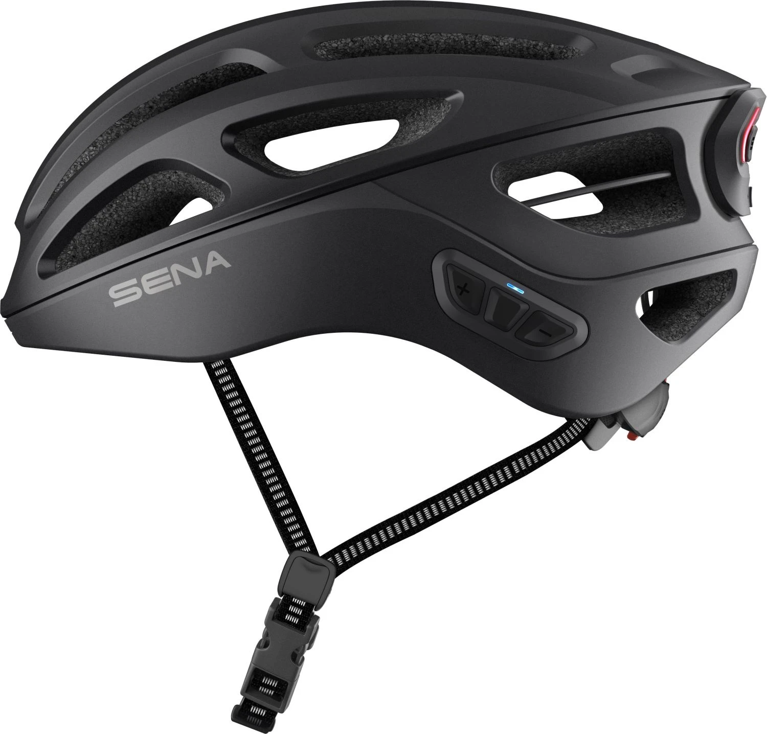 SENA R1 EVO Smarter Fahrradhelm - Matt Black