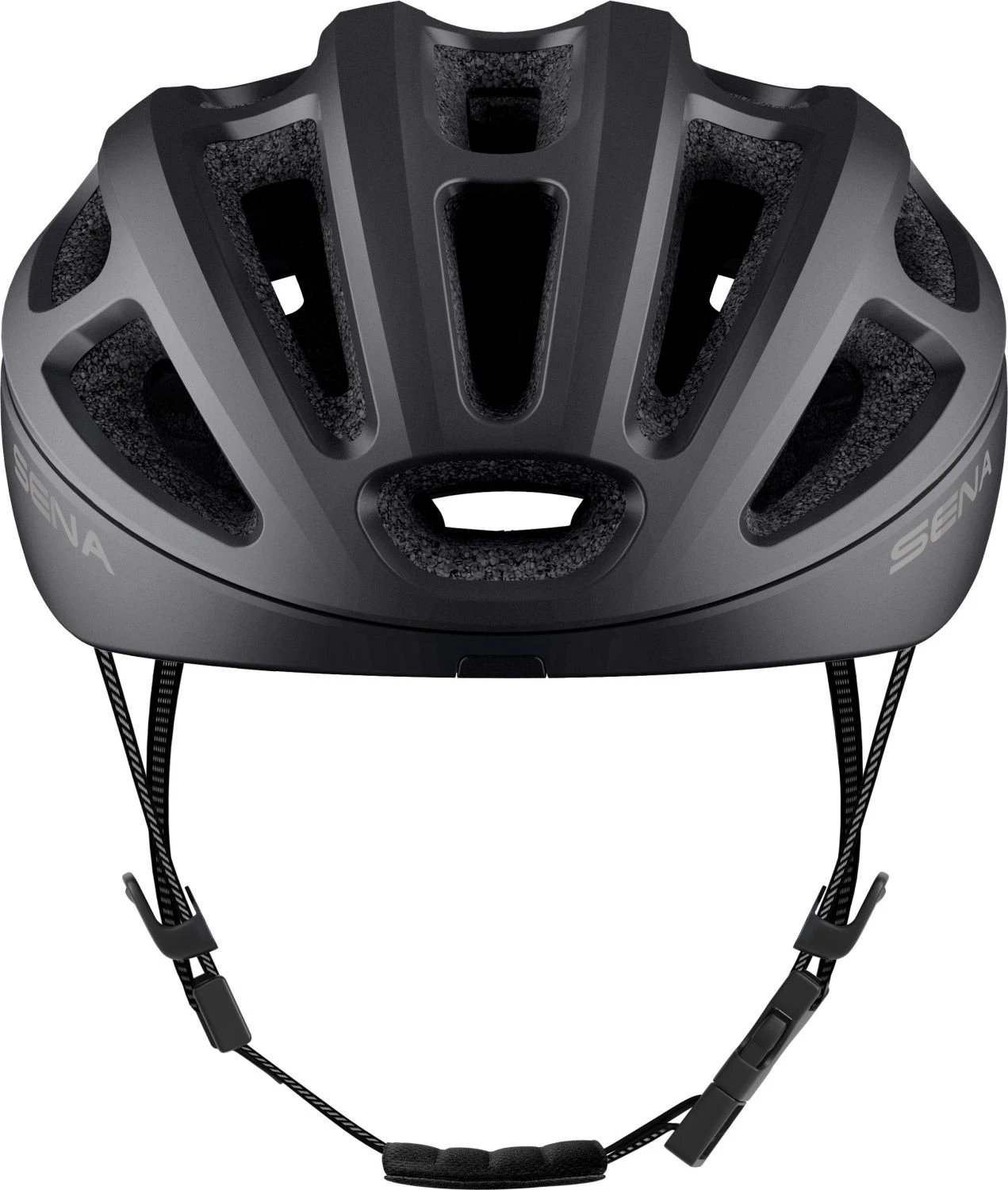 SENA R1 EVO Smarter Fahrradhelm - Matt Black - Image 2