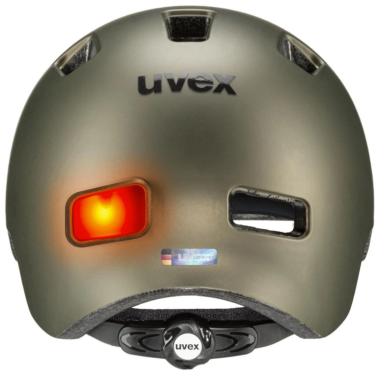 Uvex City 4 Fahrradhelm - Green Smoke Mat - Image 5