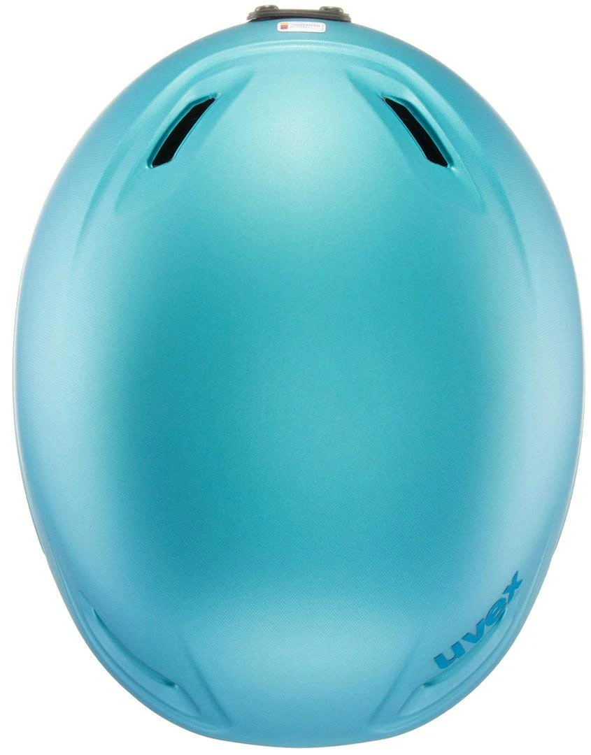 Uvex Jimm Skihelm - Petrol Met Mat - Image 3