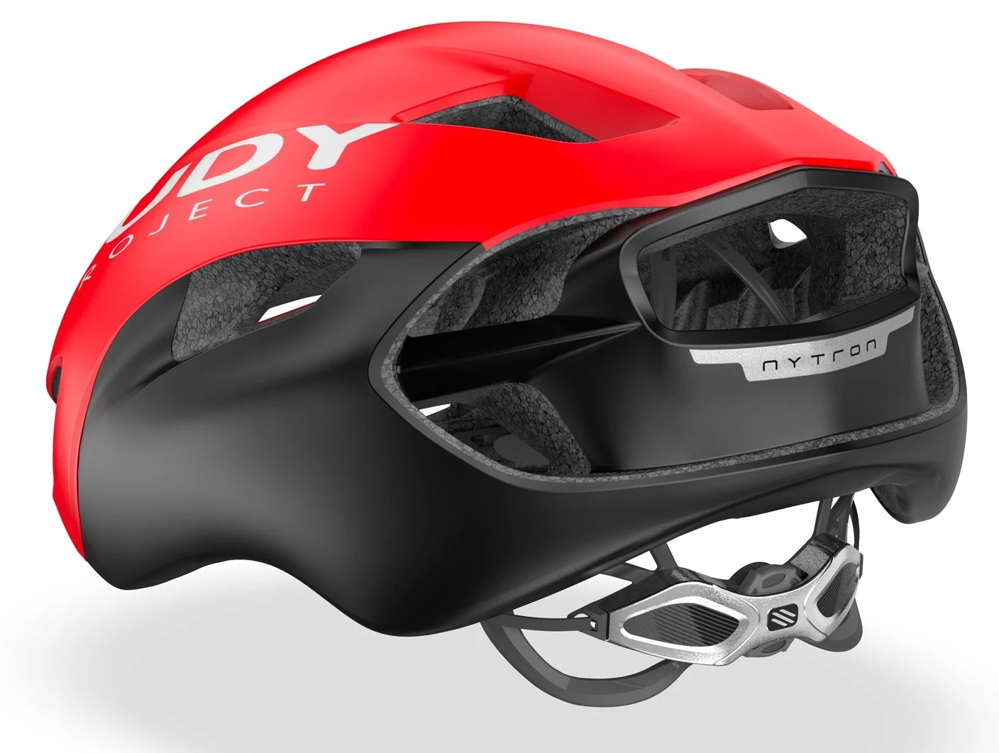 Rudy Project Nytron Aero-Rennradhelm - Red Black Mat - Image 4