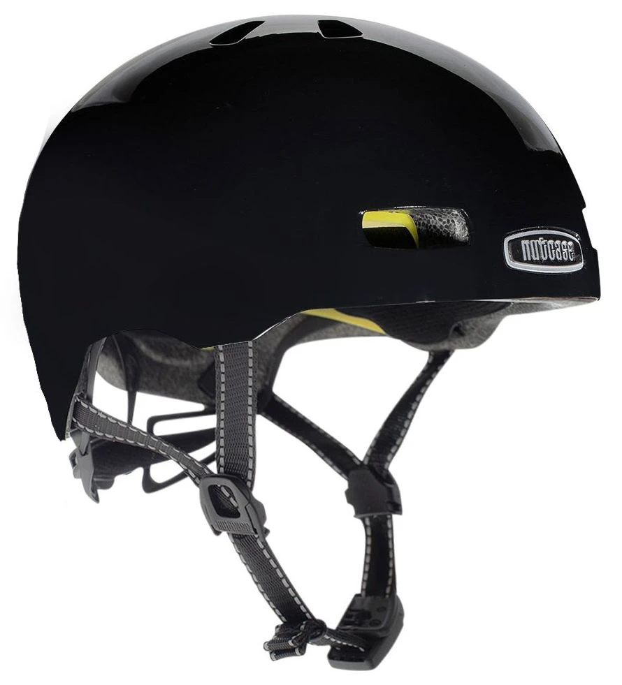 Nutcase Street Mips Fahrradhelm "Onyx" Gloss-glänzend