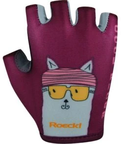 Roeckl Trentino Kinder Fahrradhandschuh - Berry