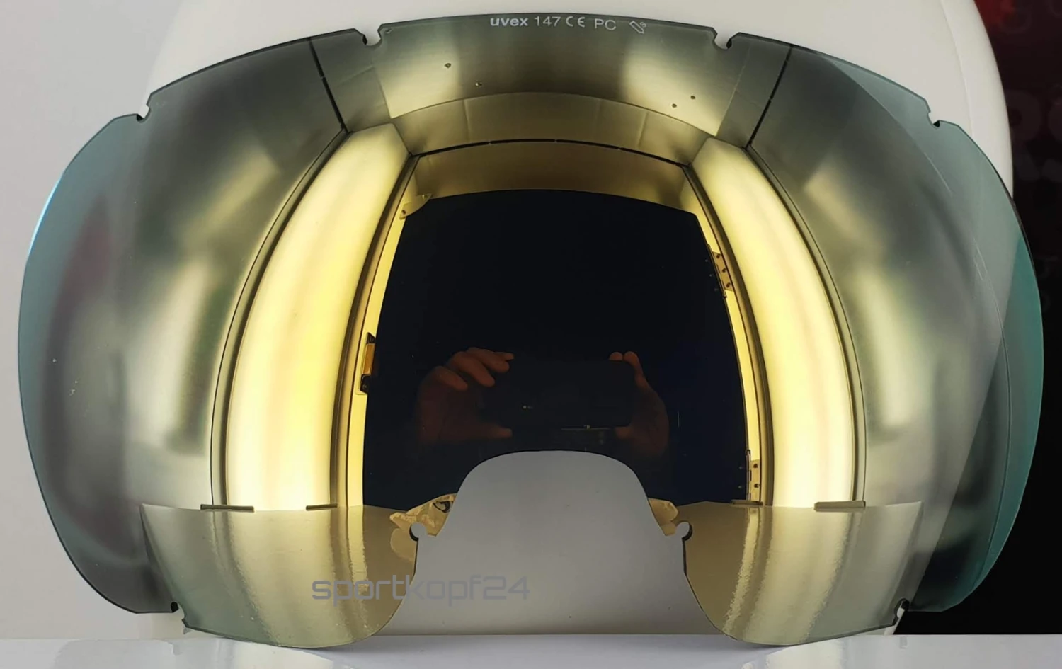 Ersatzglas Uvex Contest Skibrille/mirror Gold Smoke S2 (147)