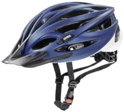Uvex Oversize XXL Fahrradhelm - Blue White Mat