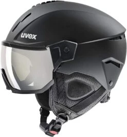 Uvex Instinct Visor Visier-Skihelm - Black Mat