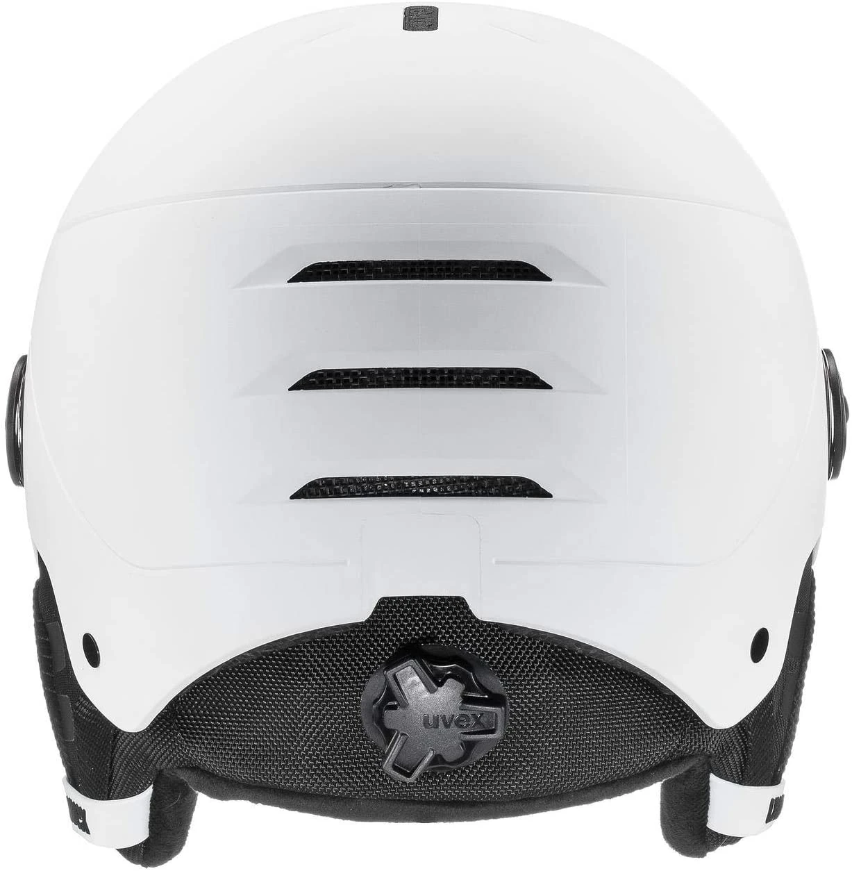 Uvex Rocket Jr. Visor Visier Kinder-Skihelm - White Black Mat - Image 4