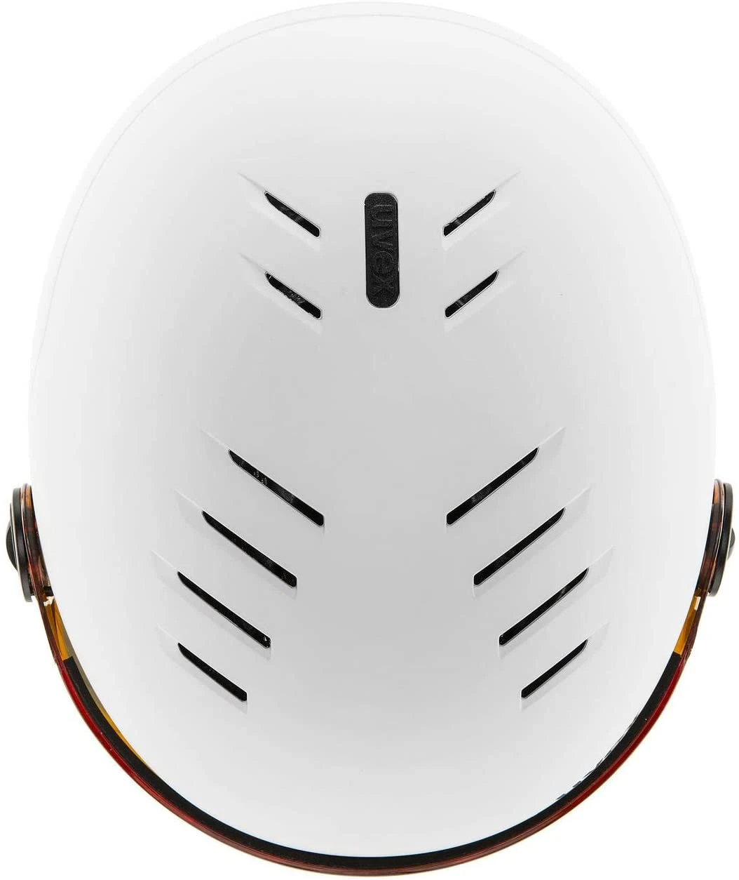 Uvex Rocket Jr. Visor Visier Kinder-Skihelm - White Black Mat - Image 6